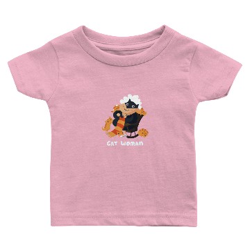 Discover Cat Woman Baby T-shirts