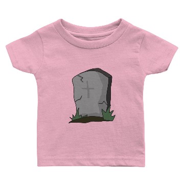 Discover Halloween Gravestone Tombstone Baby T-shirts