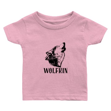 Discover Howling Wolf Head Wolfkin Baby T-shirts