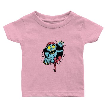 Discover Zombies Are Coming Baby T-shirts Design Funny Baby T-shirts Baby T-shirts