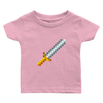 Discover Retro 8-bit Pixel Sword Baby T-shirts