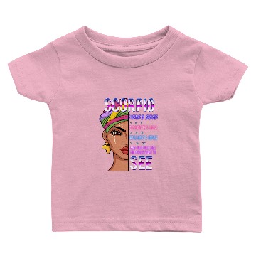 Discover Scorpio Melanin Queen Baby T-shirts