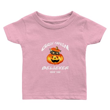 Discover Peanuts-Great Pumpkin believer halloween Baby T-shirts