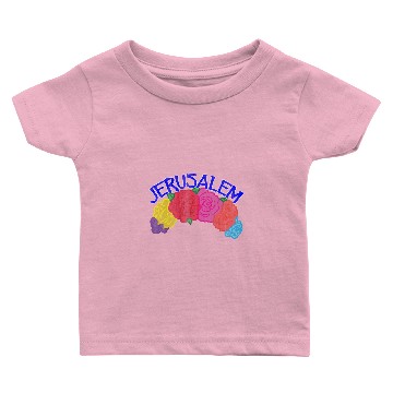 Discover Jerusalem Israel Baby T-shirts