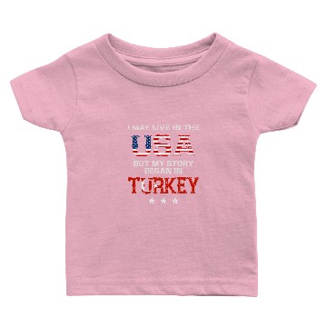 Discover Turkey America Baby T-shirts