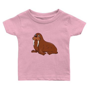 Discover Cool Funny Cute Walrus Seal Baby T-shirts