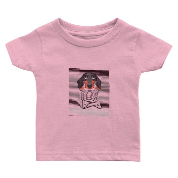 Discover Halloween Dachshund And Sunshade Window Baby T-shirts