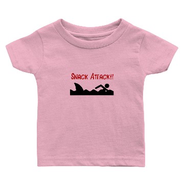 Discover Shark Snack Attack Shark Attack Baby T-shirts