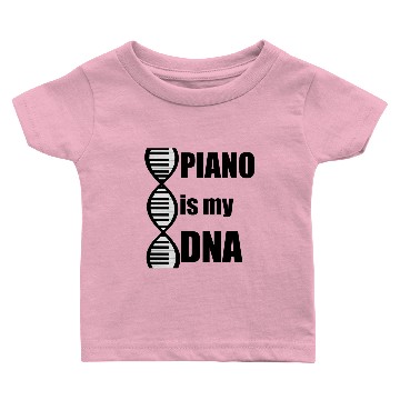 Discover Piano is my DNA Baby T-shirts