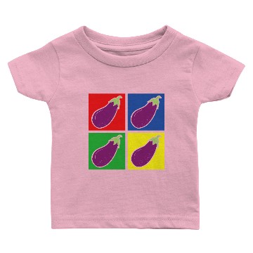 Discover Eggplant Veggie Baby T-shirts