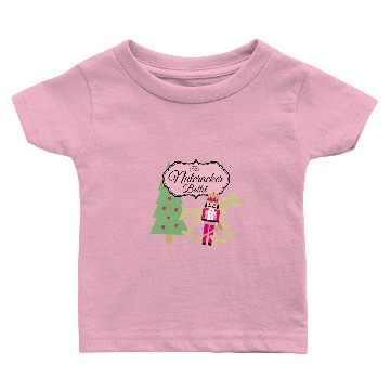 Discover The Nutcracker Ballet Dance Student square Baby T-shirts