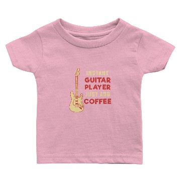 Discover Guitar Player Coffee Baby T-shirts