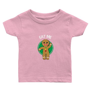 Discover Gingerbread man cookie pastry gift Baby T-shirts