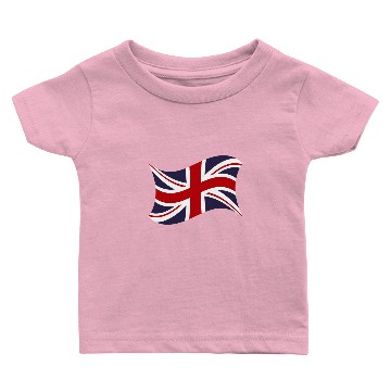 Discover England Union Jack flag Queen Baby T-shirts