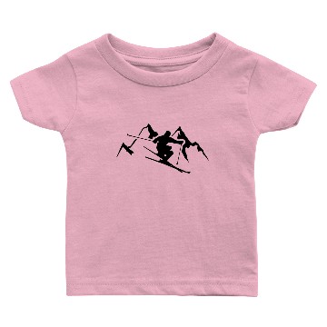 Discover Skiing, skiing, snowboarding, snowboarding, snowbo Baby T-shirts