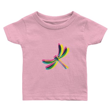 Discover Dragonfly Colorful Baby T-shirts