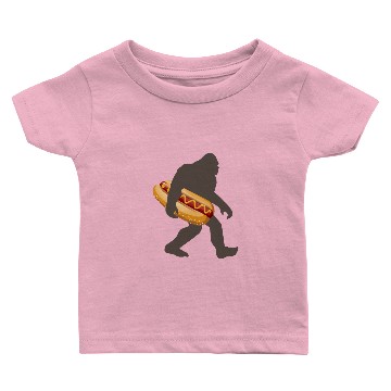 Discover Bigfoot Hotdog Baby T-shirts