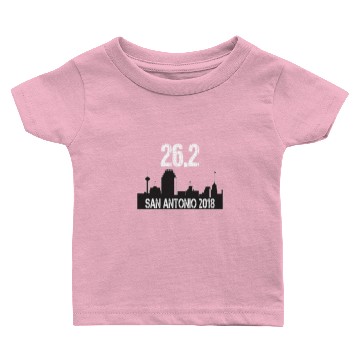 Discover 26.2 San Antonio Vintage Baby T-shirts