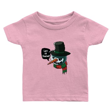 Discover Angry snowman Baby T-shirts