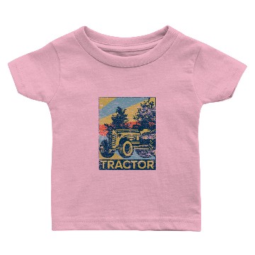 Discover Tractor Farm Farmer Tractors Tractor Pulling Gift Baby T-shirts