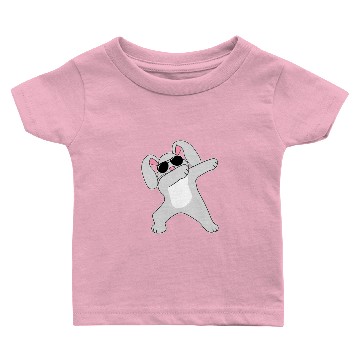 Discover Dabbing Easter Bunny Baby T-shirts