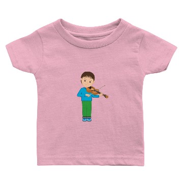 Discover Children violin Baby T-shirts