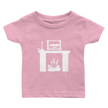Discover Fireplace Baby T-shirts
