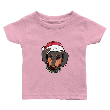 Discover Dachshund Christmas Dachs Present Gift Baby T-shirts