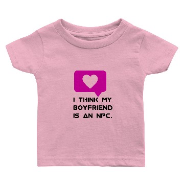 Discover Robot Boyfriend Baby T-shirts