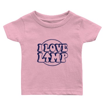 Discover I Love Lamp Baby T-shirts