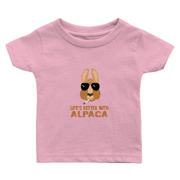 Discover Cool Alpaca - Better Life Baby T-shirts