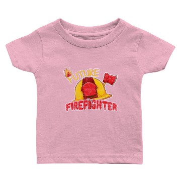 Discover Future Firefighter Baby T-shirts