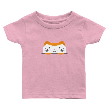Discover Cute comic cat Kitty grumpy cat Baby T-shirts