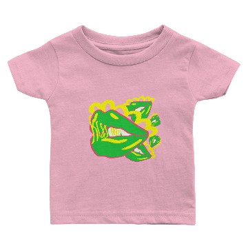 Discover Psychedelic Mouth Lips Baby T-shirts