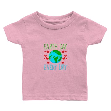 Discover Earth Day Every Day Baby T-shirts