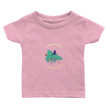 Discover DEAR SANTA I CAN EXPLAIN Baby T-shirts
