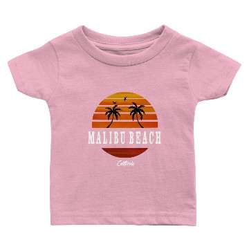 Discover Malibu Beach California white Baby T-shirts