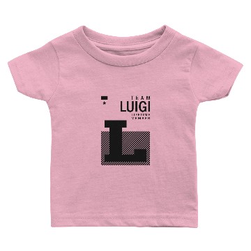 Discover Team Luigi Lifetime Member Baby T-shirts