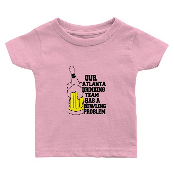 Discover Atlanta bowling problem Baby T-shirts