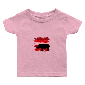 Discover rhinoceros animal Baby T-shirts