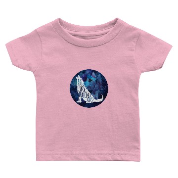 Discover Galaxy Wolf Funny Wolf Gift I Just Really Like Baby T-shirts