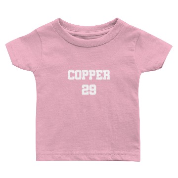Discover Element Copper Science Teacher Baby T-shirts