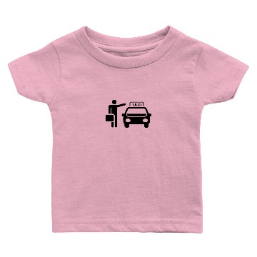 Discover Taxi funny Baby T-shirts