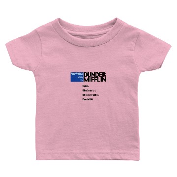 Discover Dunder Mifflin Baby T-shirts