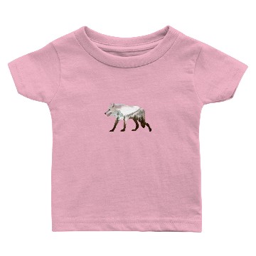 Discover Mountain wolf gift Baby T-shirts