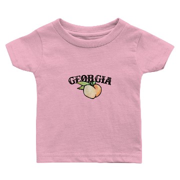 Discover Georgia Peach Baby T-shirts