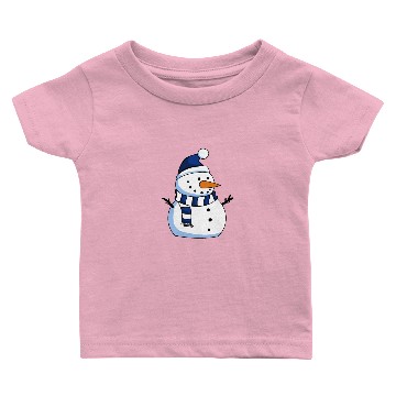 Discover Snowman Illustration funny Baby T-shirts