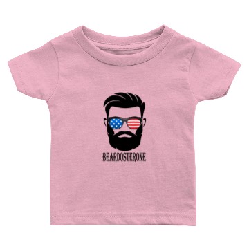 Discover fear the BEARD and testosterone Baby T-shirts