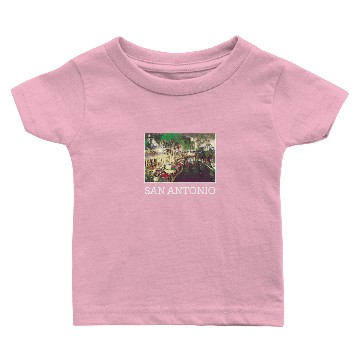 Discover San Antonio City Skyline USA US Baby T-shirts