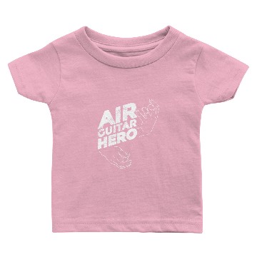 Discover Air Guitar Hero Baby T-shirts